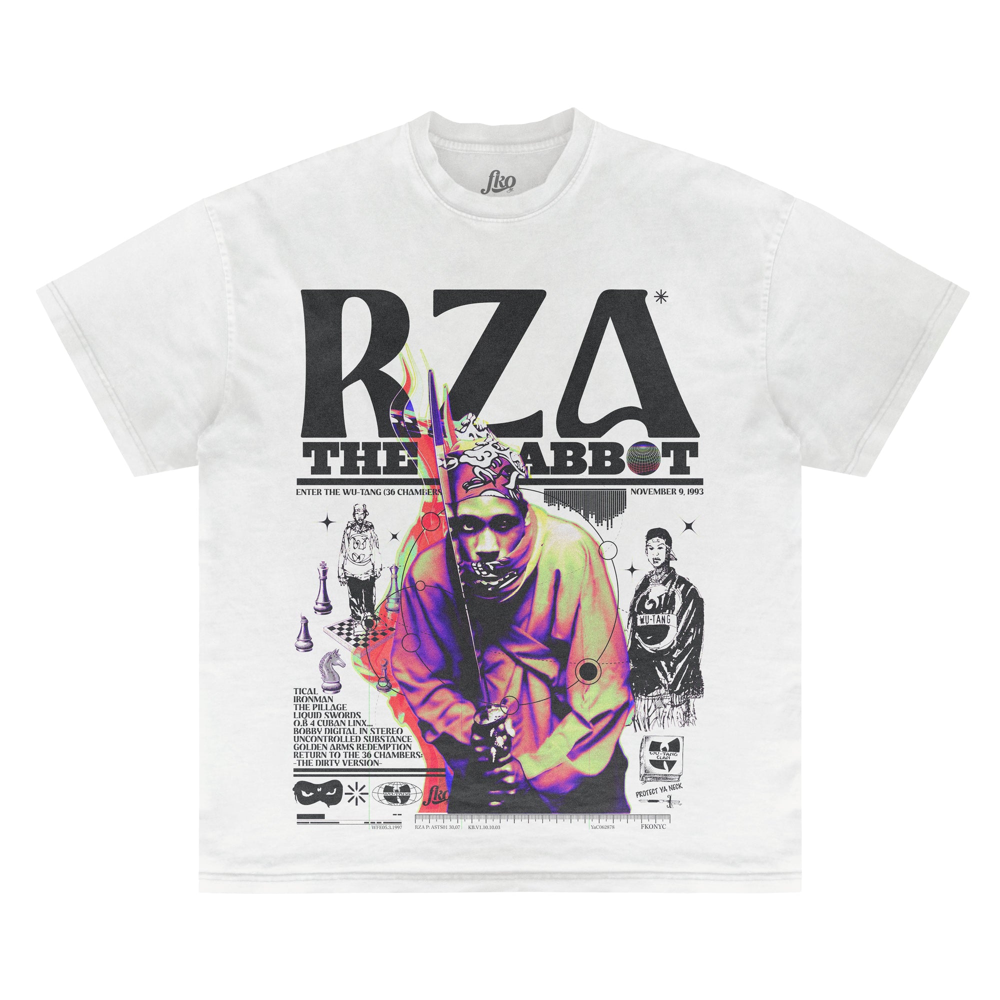 RZA: The Abbot — Inspiration Tee by FKONYC